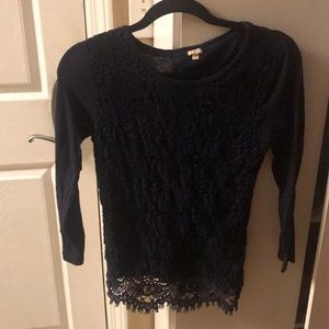 J.Crew mid sleeve shirt